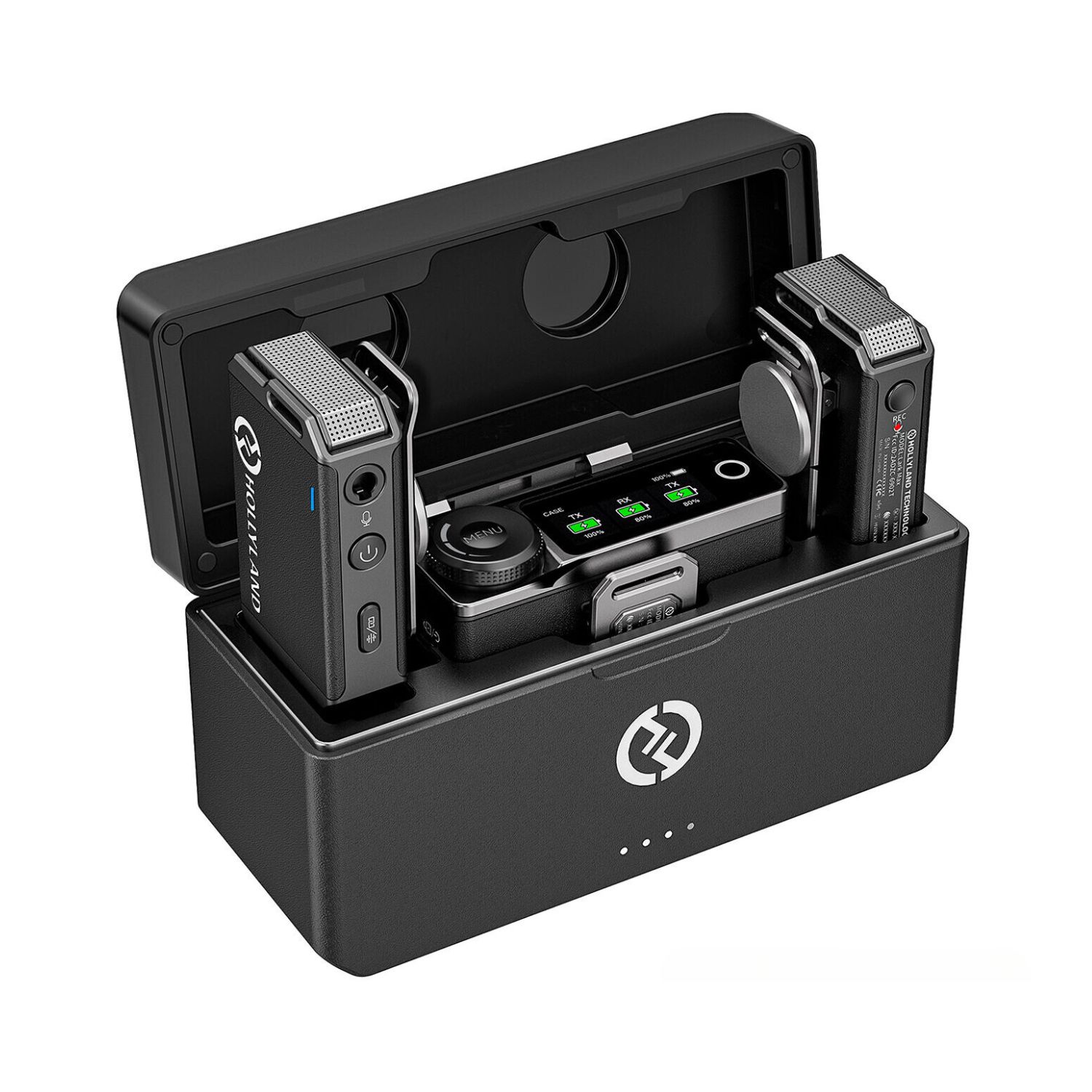Hollyland-Lark-MAX-Duo-2-Person-Wireless-Microphone-System-Online-Buy-India - Hey Jimmy